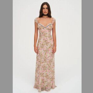 For Love & Lemons Emmaline Maxi Dress S